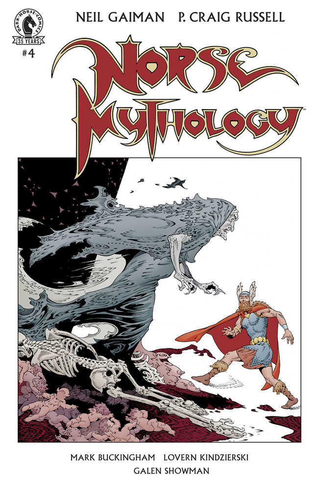 Norse Mythology II #4 (Of 6) Cover A Russell (Mature)  | Dragon's Lair Comics and Fantasy Houston TX