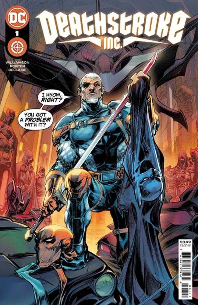 Deathstroke Inc #1 Cover A Howard Porter | Dragon's Lair Comics and Fantasy Houston TX