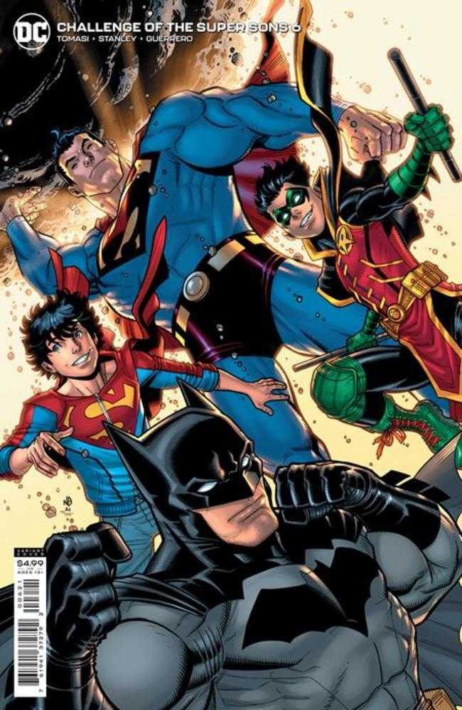 Challenge Of The Super Sons #6 (Of 7) Cover B Nick Bradshaw Card Stock Variant | Dragon's Lair Comics and Fantasy Houston TX