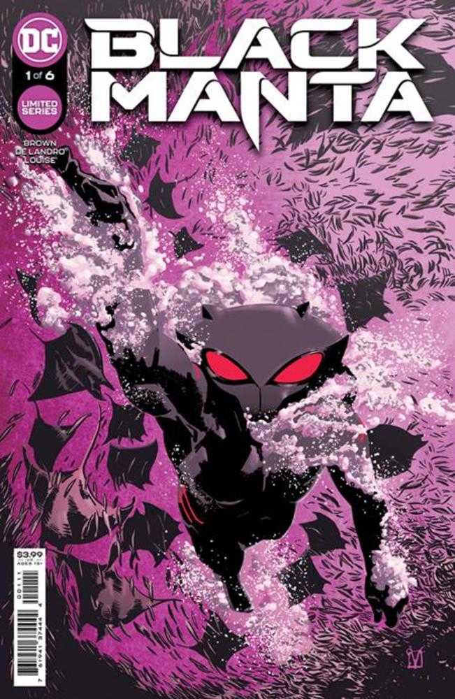 Black Manta #1 (Of 6) Cover A Valentine De Landro | Dragon's Lair Comics and Fantasy Houston TX