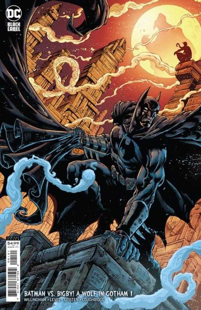 Batman vs Bigby A Wolf In Gotham #1 (Of 6) Cover B Brian Level & Jay Leisten Card Stock Variant (Mature) | Dragon's Lair Comics and Fantasy Houston TX