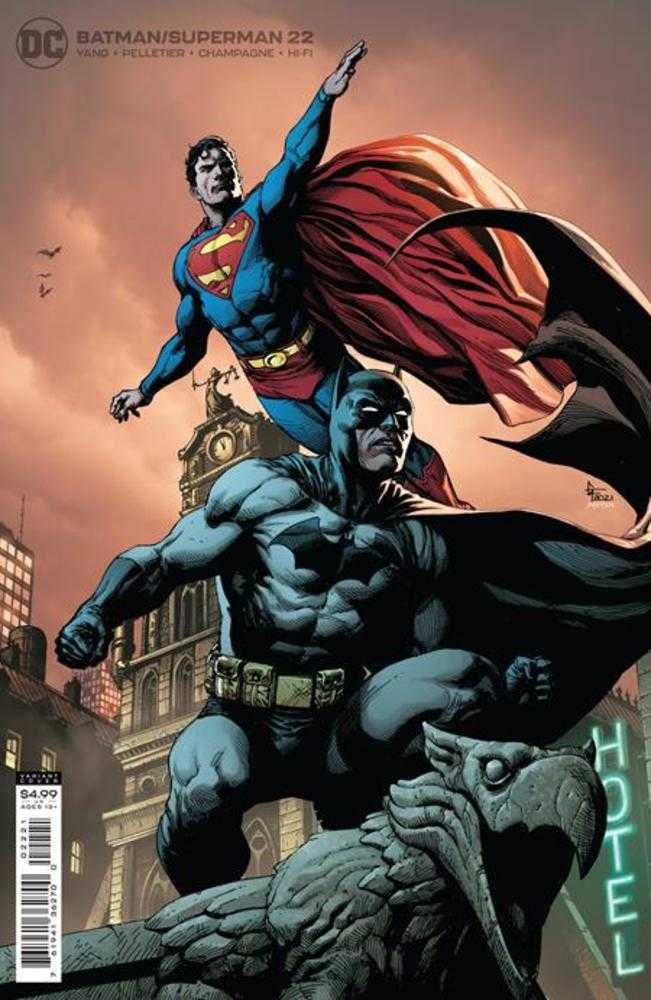 Batman Superman #22 Cover B Gary Frank Card Stock Variant | Dragon's Lair Comics and Fantasy Houston TX