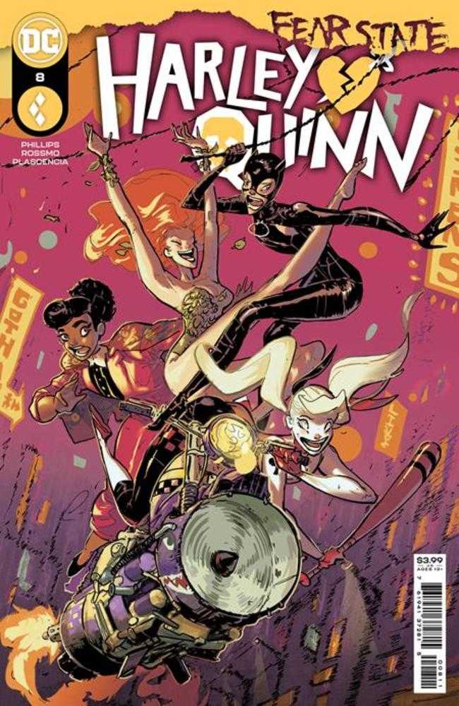 Harley Quinn #8 Cover A Riley Rossmo (Fear State) | Dragon's Lair Comics and Fantasy Houston TX