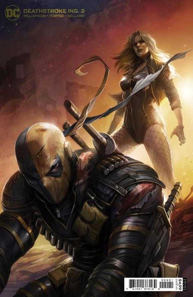 Deathstroke Inc #2 Cover B Francesco Mattina Card Stock Variant | Dragon's Lair Comics and Fantasy Houston TX