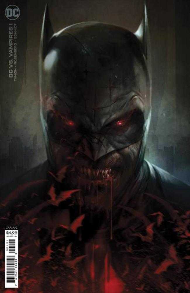 DC vs Vampires #1 (Of 12) Cover B Francesco Mattina Card Stock Variant | Dragon's Lair Comics and Fantasy Houston TX