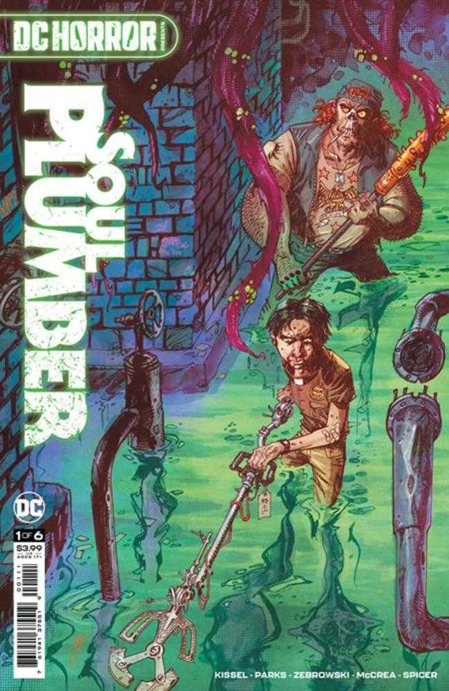 DC Horror Presents Soul Plumber #1 (Of 6) Cover A John Mccrea (Mature) | Dragon's Lair Comics and Fantasy Houston TX