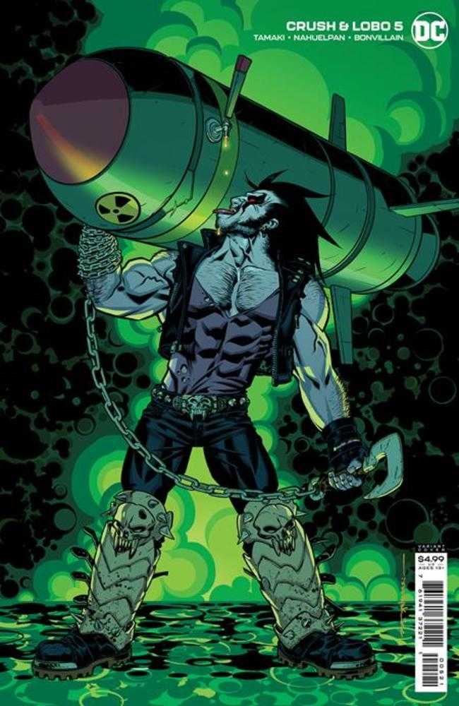 Crush & Lobo #5 (Of 8) Cover B Brian Stelfreeze Card Stock Variant | Dragon's Lair Comics and Fantasy Houston TX