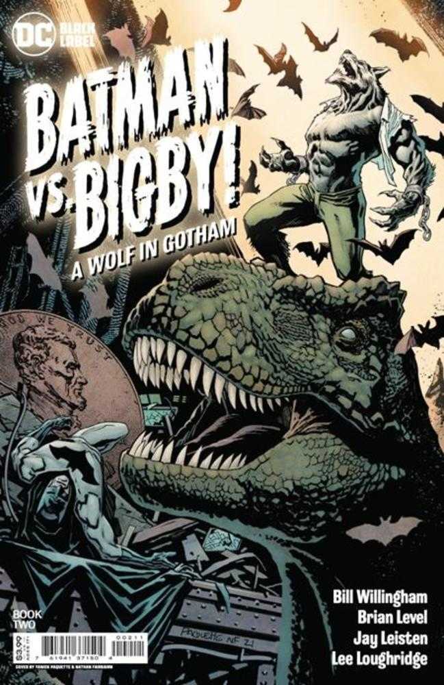 Batman vs Bigby A Wolf In Gotham #2 (Of 6) Cover A Yanick Paquette (Mature) | Dragon's Lair Comics and Fantasy Houston TX