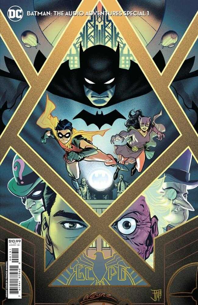 Batman The Audio Adventures Special #1 (One Shot) Cover B Francis Manapul Card Stock Variant | Dragon's Lair Comics and Fantasy Houston TX