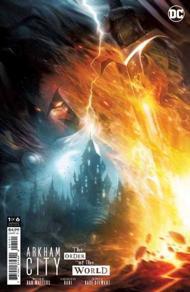 Arkham City The Order Of The World #1 (Of 6) Cover B Francesco Mattina Card Stock Variant | Dragon's Lair Comics and Fantasy Houston TX