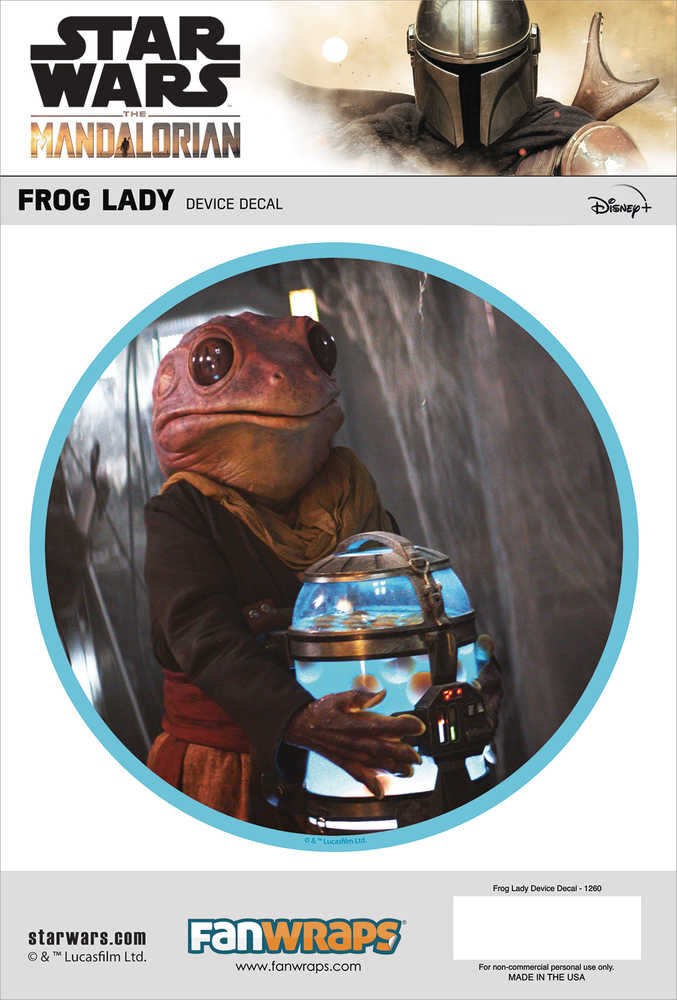 Star Wars Mandalorian Frog Lady Device Decal | Dragon's Lair Comics and Fantasy Houston TX