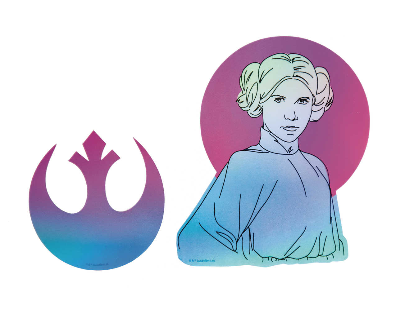 Star Wars Leia Organa Rebel Leader Holographic Device Decal | Dragon's Lair Comics and Fantasy Houston TX