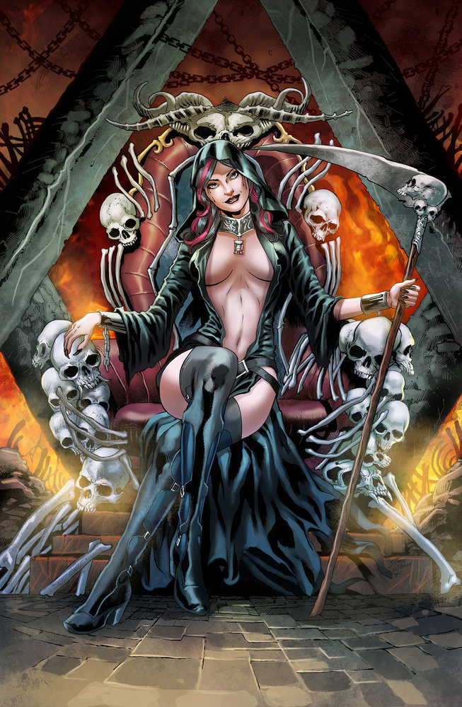 Tales Of Terror Annual Goddess Of Death Cover B Vitorino | Dragon's Lair Comics and Fantasy Houston TX