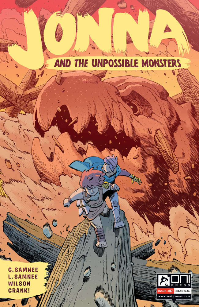 Jonna And The Unpossible Monsters #7 Cover B Young | Dragon's Lair Comics and Fantasy Houston TX