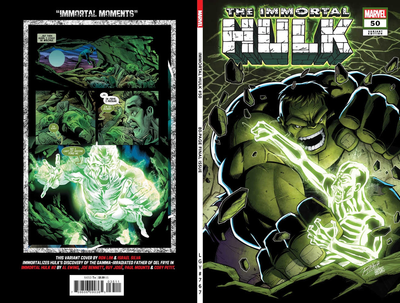 Immortal Hulk #50 Ron Lim Variant | Dragon's Lair Comics and Fantasy Houston TX