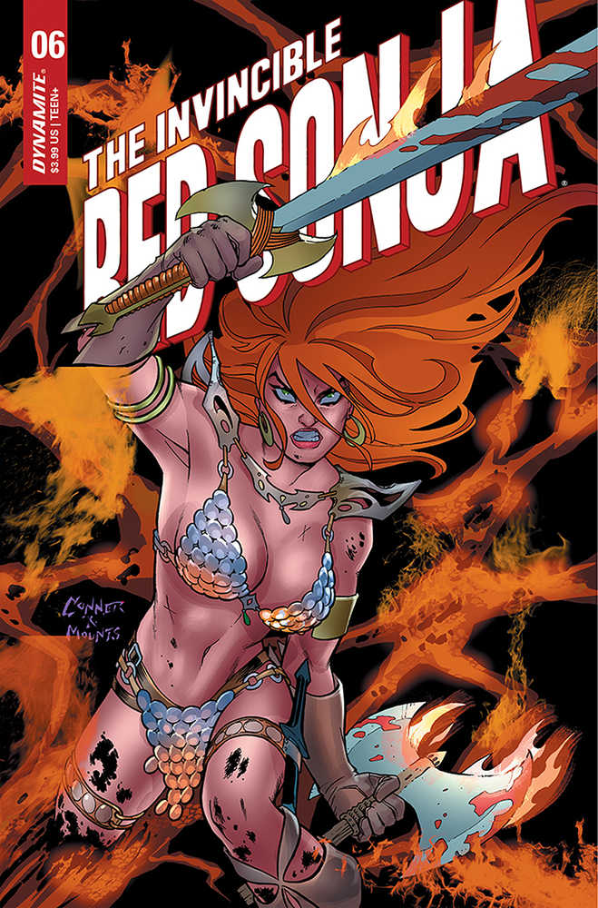 Invincible Red Sonja #6 Cover A Conner | Dragon's Lair Comics and Fantasy Houston TX