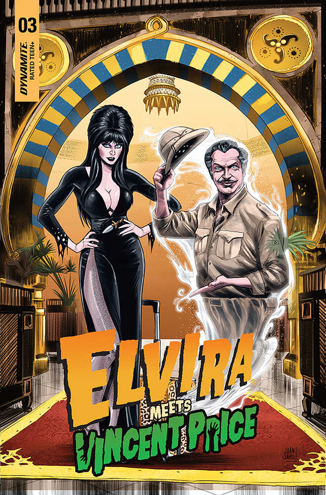 Elvira Meets Vincent Price #3 Cover B Samu | Dragon's Lair Comics and Fantasy Houston TX