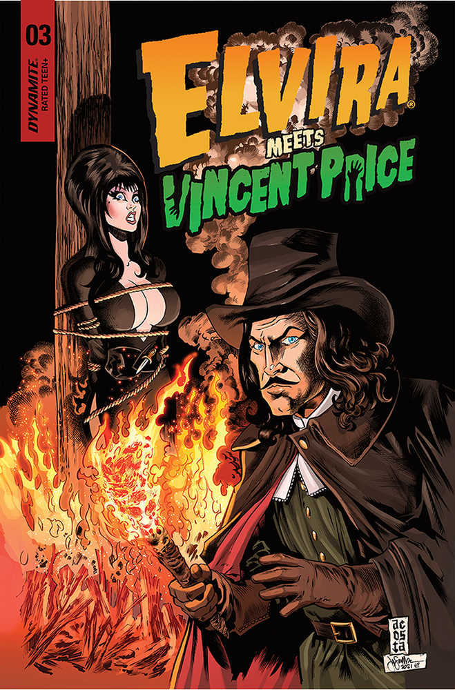 Elvira Meets Vincent Price #3 Cover A Acosta | Dragon's Lair Comics and Fantasy Houston TX