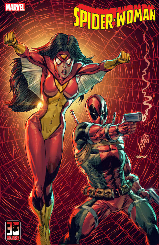 Spider-Woman #16 Liefeld Deadpool 30th Variant | Dragon's Lair Comics and Fantasy Houston TX