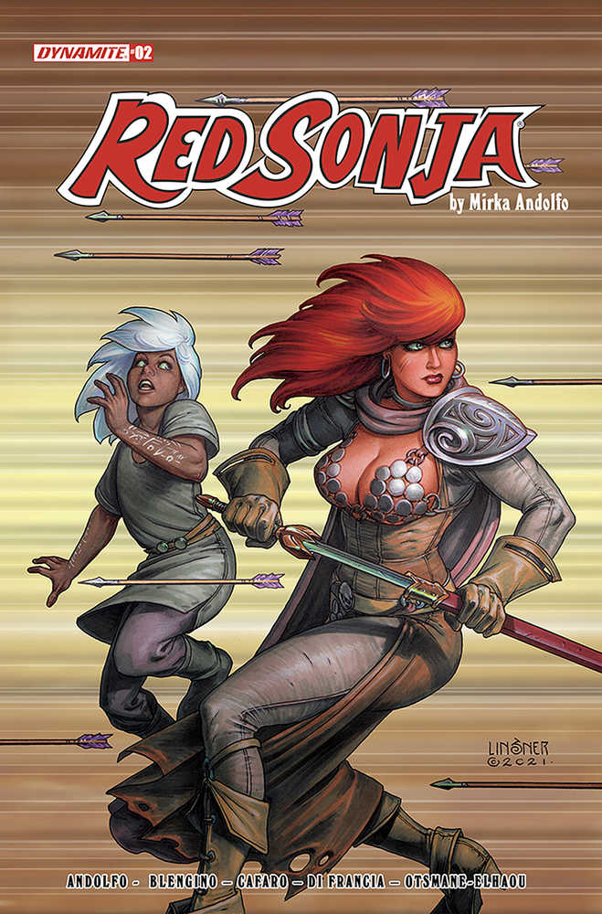 Red Sonja (2021) #2 Cover C Linsner | Dragon's Lair Comics and Fantasy Houston TX