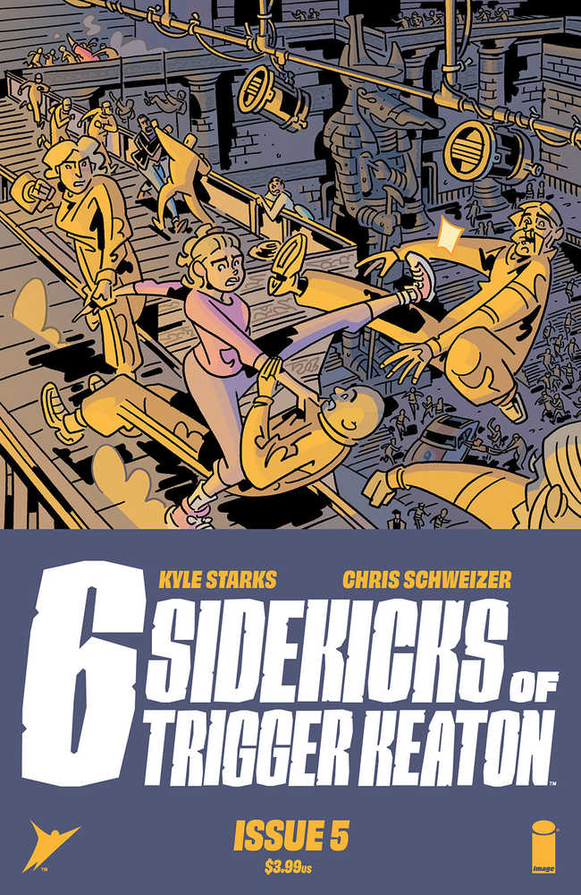 Six Sidekicks Of Trigger Keaton #5 Cover A Schweizer (Mature) | Dragon's Lair Comics and Fantasy Houston TX