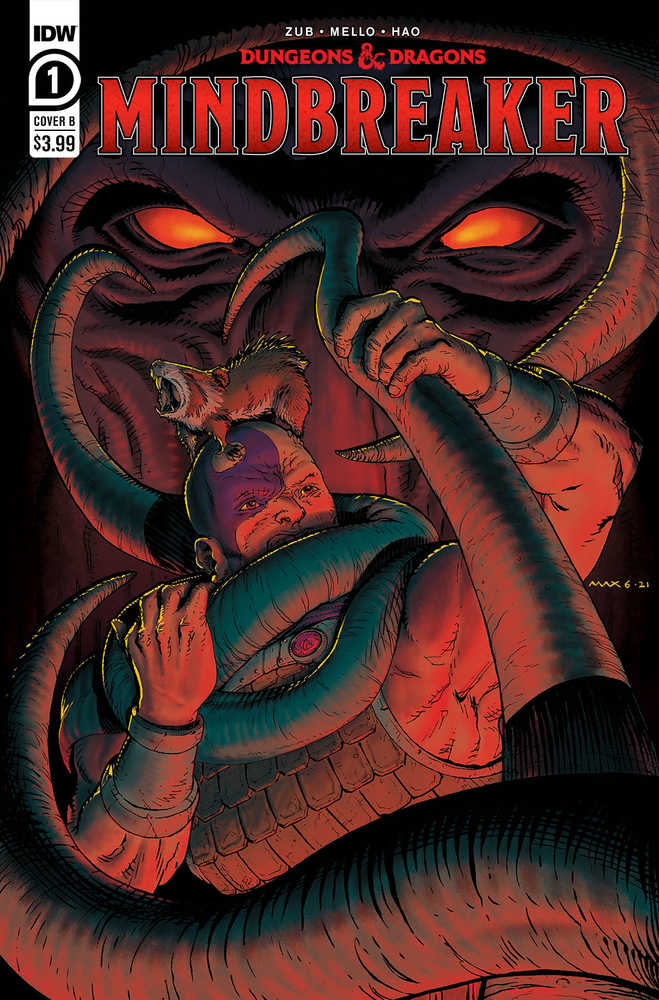 Dungeons & Dragons Mindbreaker #1 (Of 5) Cover B Max Davenport | Dragon's Lair Comics and Fantasy Houston TX