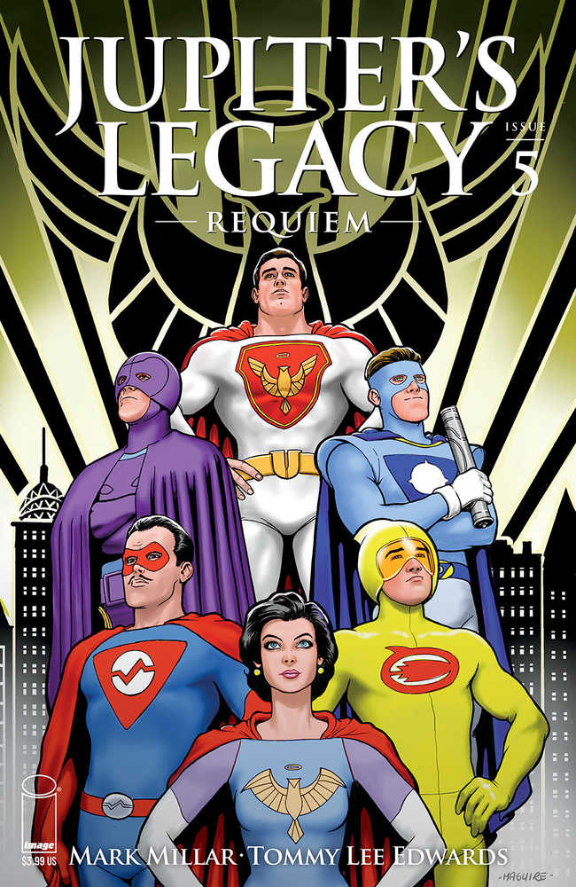 Jupiters Legacy Requiem #5 (Of 12) Cover B Maguire (Mature) | Dragon's Lair Comics and Fantasy Houston TX