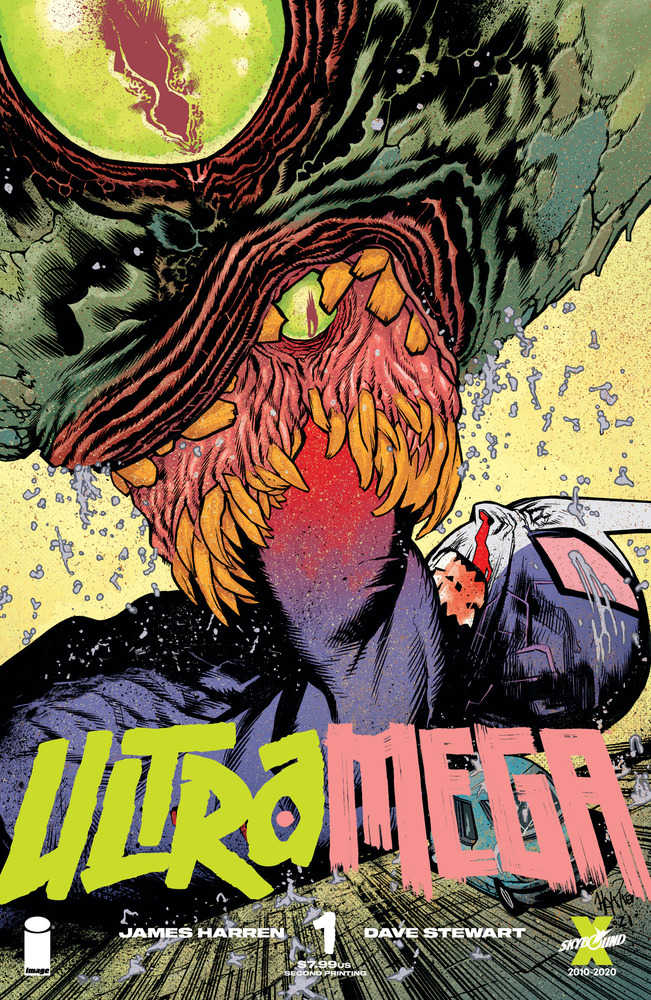 Ultramega By James Harren #1 Cover A Harren 2ND Printing (Mature) | Dragon's Lair Comics and Fantasy Houston TX