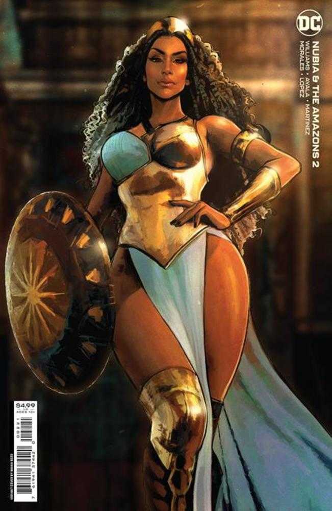 Nubia And The Amazons #2 (Of 6) Cover B Maika Sozo Card Stock Variant | Dragon's Lair Comics and Fantasy Houston TX