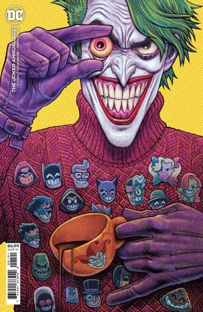 Joker 2021 Annual #1 (One Shot) Cover B Dan Hipp Card Stock Variant | Dragon's Lair Comics and Fantasy Houston TX