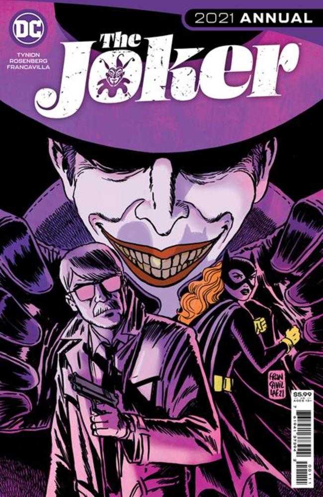 Joker 2021 Annual #1 (One Shot) Cover A Francesco Francavilla | Dragon's Lair Comics and Fantasy Houston TX