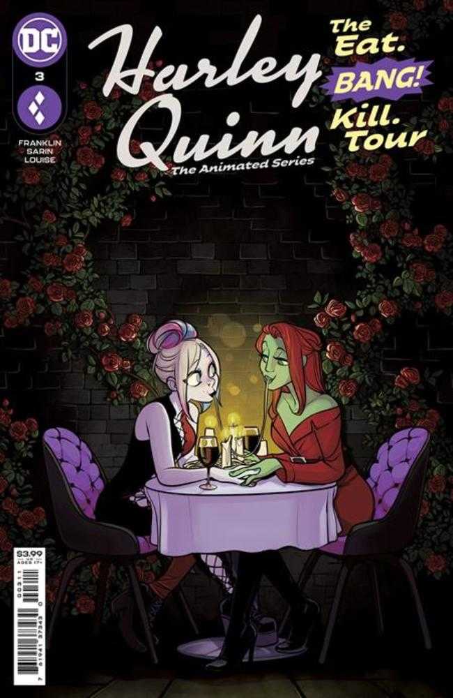 Harley Quinn The Animated Series The Eat Bang Kill Tour #3 (Of 6) Cover A Max Sarin (Mature) | Dragon's Lair Comics and Fantasy Houston TX