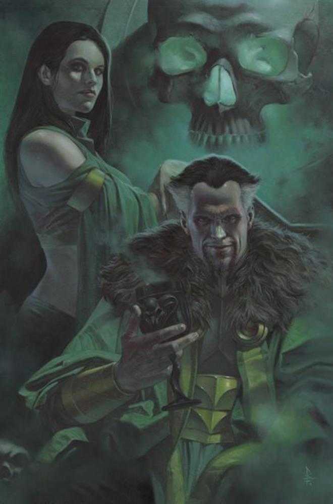 Gotham City Villains Anniversary Giant #1 (One Shot) Cover E Riccardo Federici Ra'S And Talia Card Stock Variant | Dragon's Lair Comics and Fantasy Houston TX