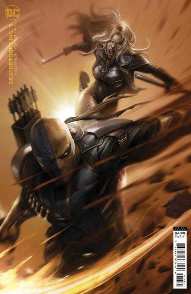 Deathstroke Inc #3 Cover B Francesco Mattina Card Stock Variant | Dragon's Lair Comics and Fantasy Houston TX