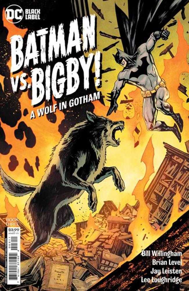 Batman vs Bigby A Wolf In Gotham #3 (Of 6) Cover A Yanick Paquette (Mature) | Dragon's Lair Comics and Fantasy Houston TX