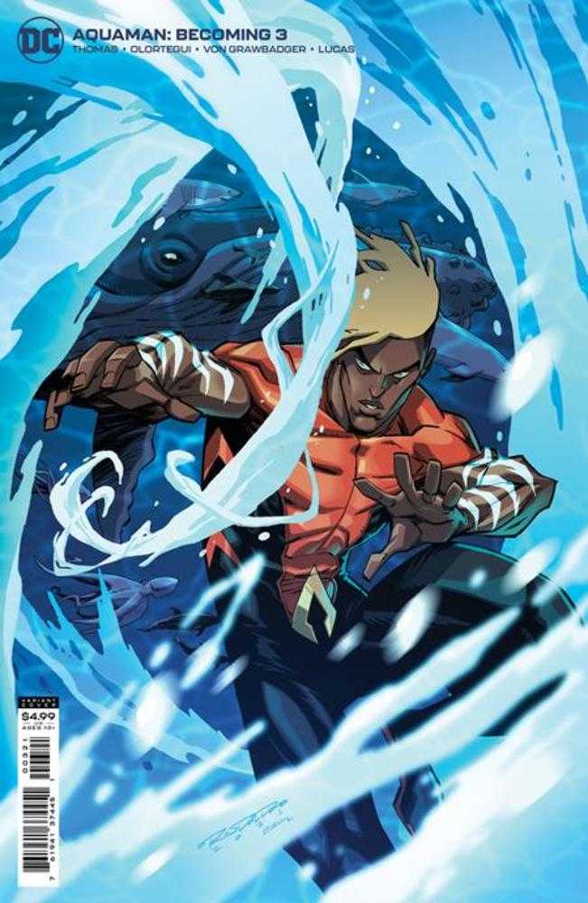 Aquaman The Becoming #3 (Of 6) Cover B Khary Randolph Card Stock Variant | Dragon's Lair Comics and Fantasy Houston TX