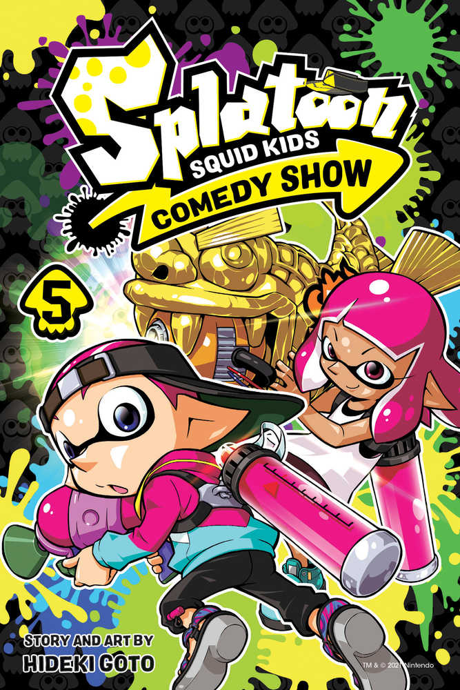 Splatoon Squid Kids Comedy Show Graphic Novel Volume 05 | Dragon's Lair Comics and Fantasy Houston TX