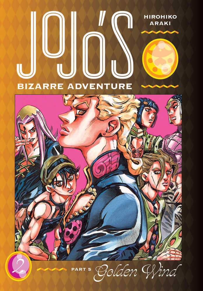 Jojos Bizarre Adventure Pt 5 Golden Wind Hardcover Volume 02 | Dragon's Lair Comics and Fantasy Houston TX