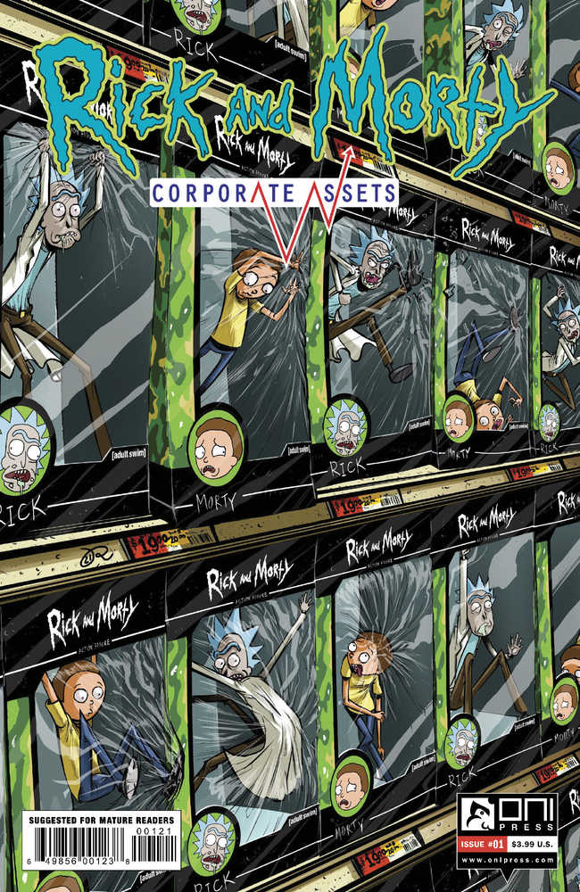 Rick And Morty Corporate Assests #1 Cover B Lee | Dragon's Lair Comics and Fantasy Houston TX