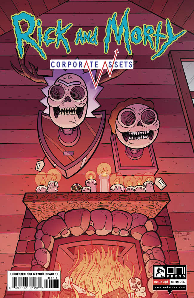 Rick And Morty Corporate Assests #1 Cover A Williams | Dragon's Lair Comics and Fantasy Houston TX