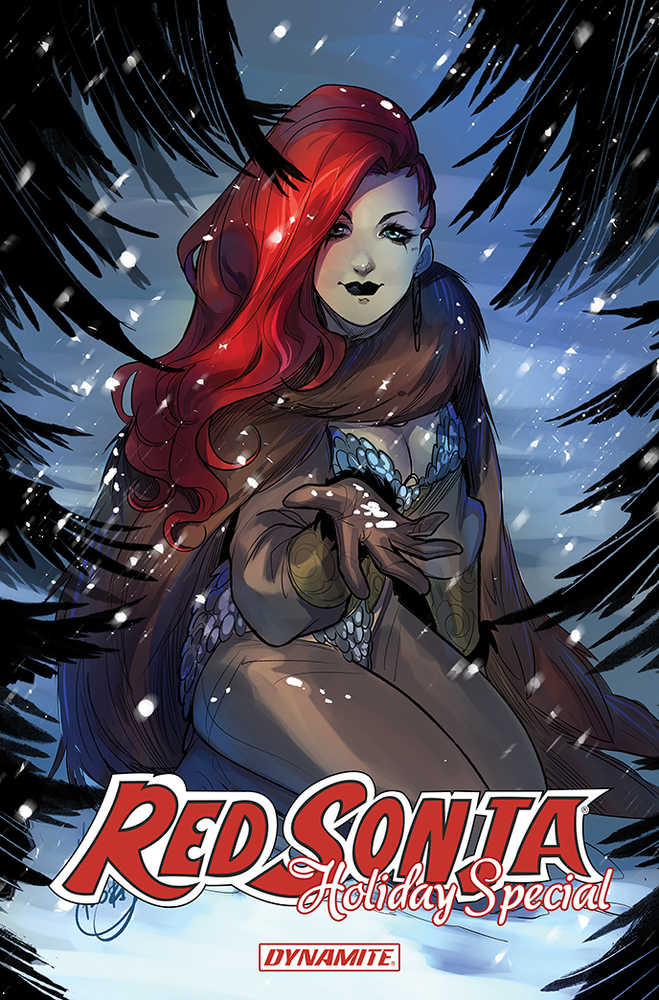 Red Sonja 2021 Holiday Sp Cover C Andolfo | Dragon's Lair Comics and Fantasy Houston TX