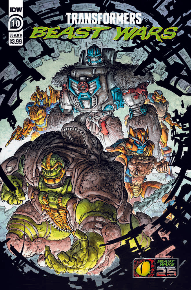 Transformers Beast Wars #10 Cover B Williams II | Dragon's Lair Comics and Fantasy Houston TX