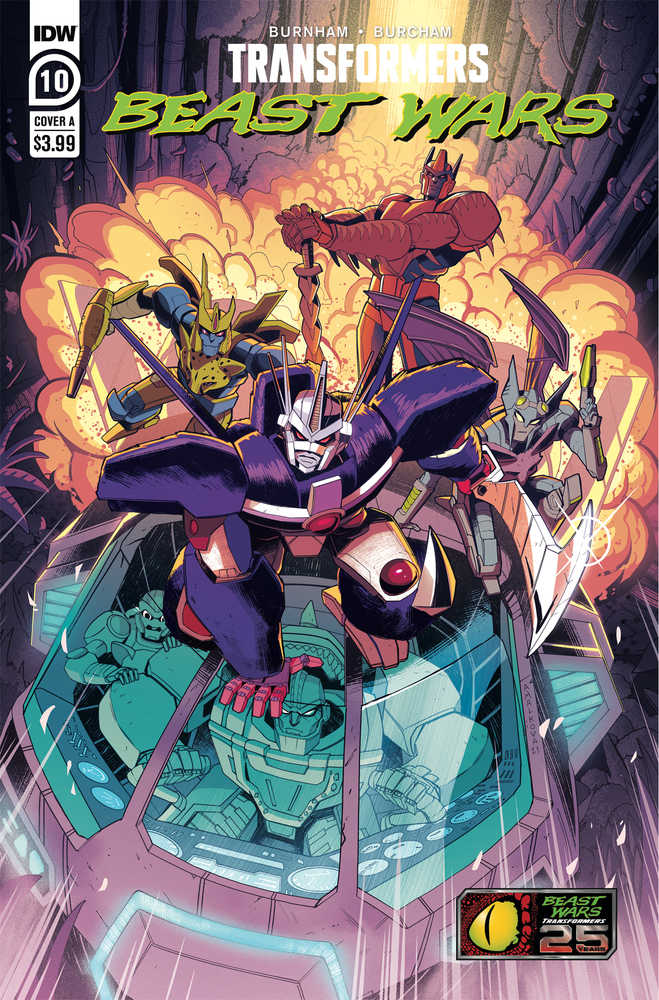 Transformers Beast Wars #10 Cover A Malkova | Dragon's Lair Comics and Fantasy Houston TX