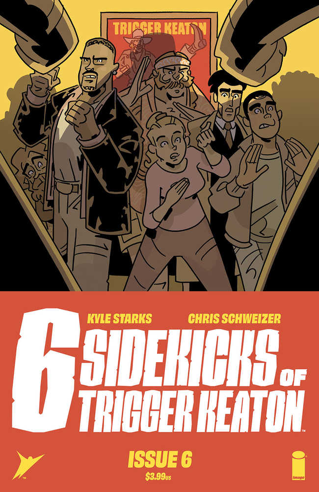 Six Sidekicks Of Trigger Keaton #6 Cover A Schweizer (Mature) | Dragon's Lair Comics and Fantasy Houston TX