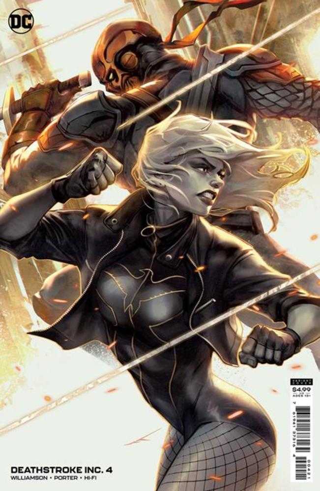 Deathstroke Inc #4 Cover B Ivan Tao Card Stock Variant | Dragon's Lair Comics and Fantasy Houston TX