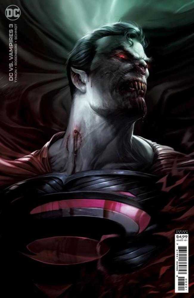 DC vs Vampires #3 (Of 12) Cover B Francesco Mattina Card Stock Variant | Dragon's Lair Comics and Fantasy Houston TX