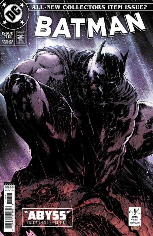 Batman #118 Cover C 1 in 25 Viktor Bogdanovic Card Stock Variant | Dragon's Lair Comics and Fantasy Houston TX