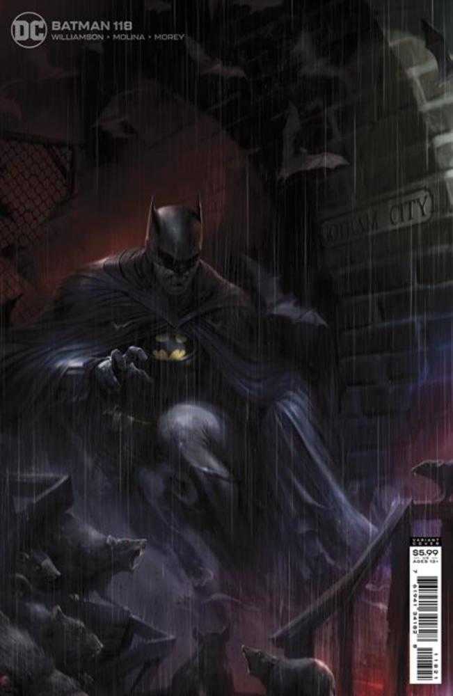 Batman #118 Cover B Francesco Mattina Card Stock Variant | Dragon's Lair Comics and Fantasy Houston TX