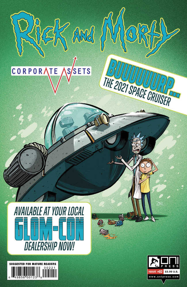 Rick And Morty Corporate Assests #2 Cover B Lee | Dragon's Lair Comics and Fantasy Houston TX