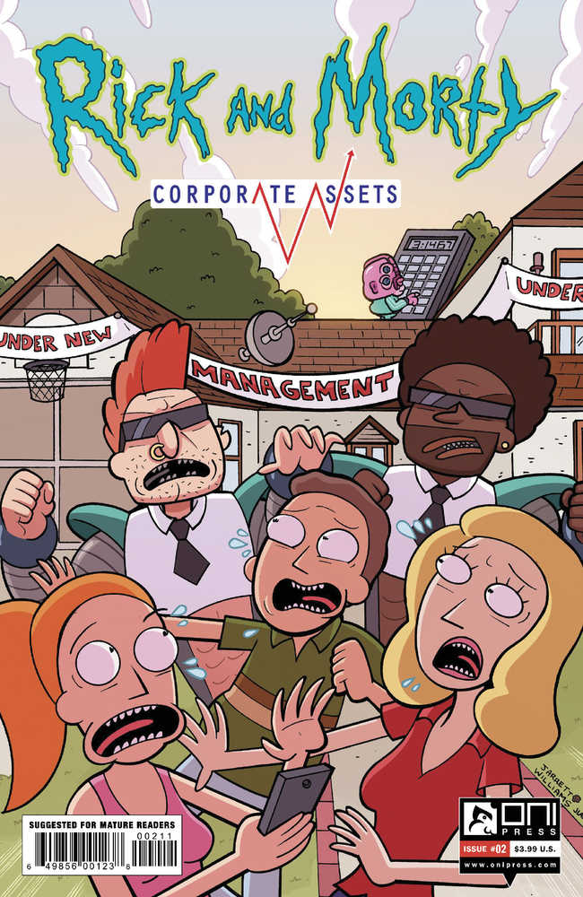 Rick And Morty Corporate Assests #2 Cover A Williams | Dragon's Lair Comics and Fantasy Houston TX